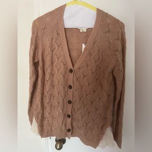 *PRICE DROP* Anthropologie Lili’s Closet Knit Cardigan (NWT)